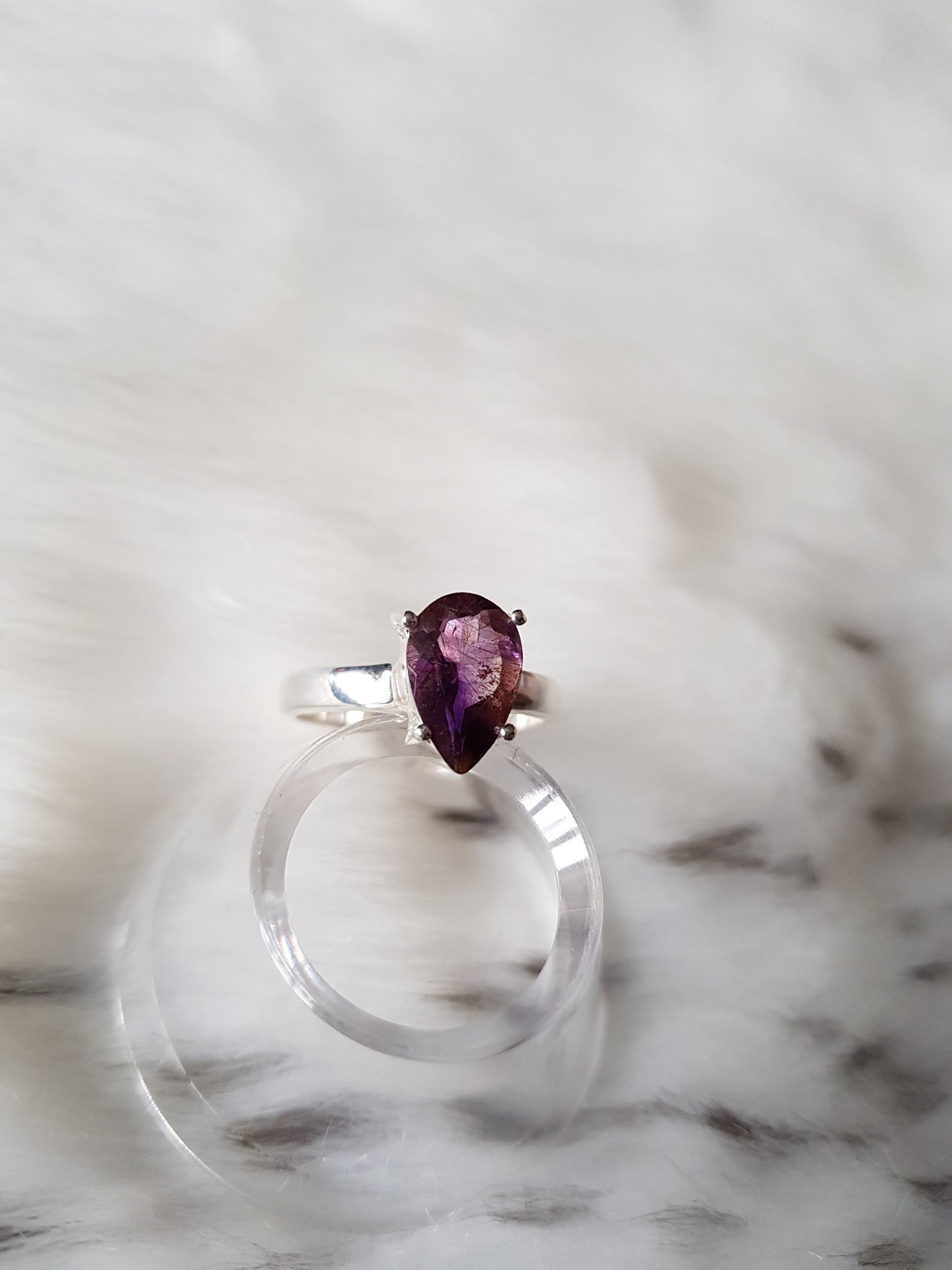 Cacoxenite Sunset Ring