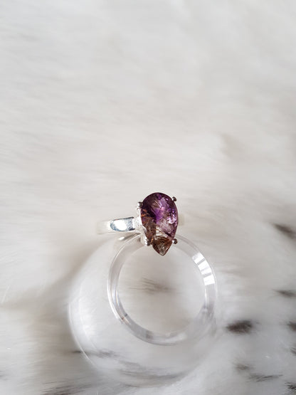 Cacoxenite Eclipse Ring