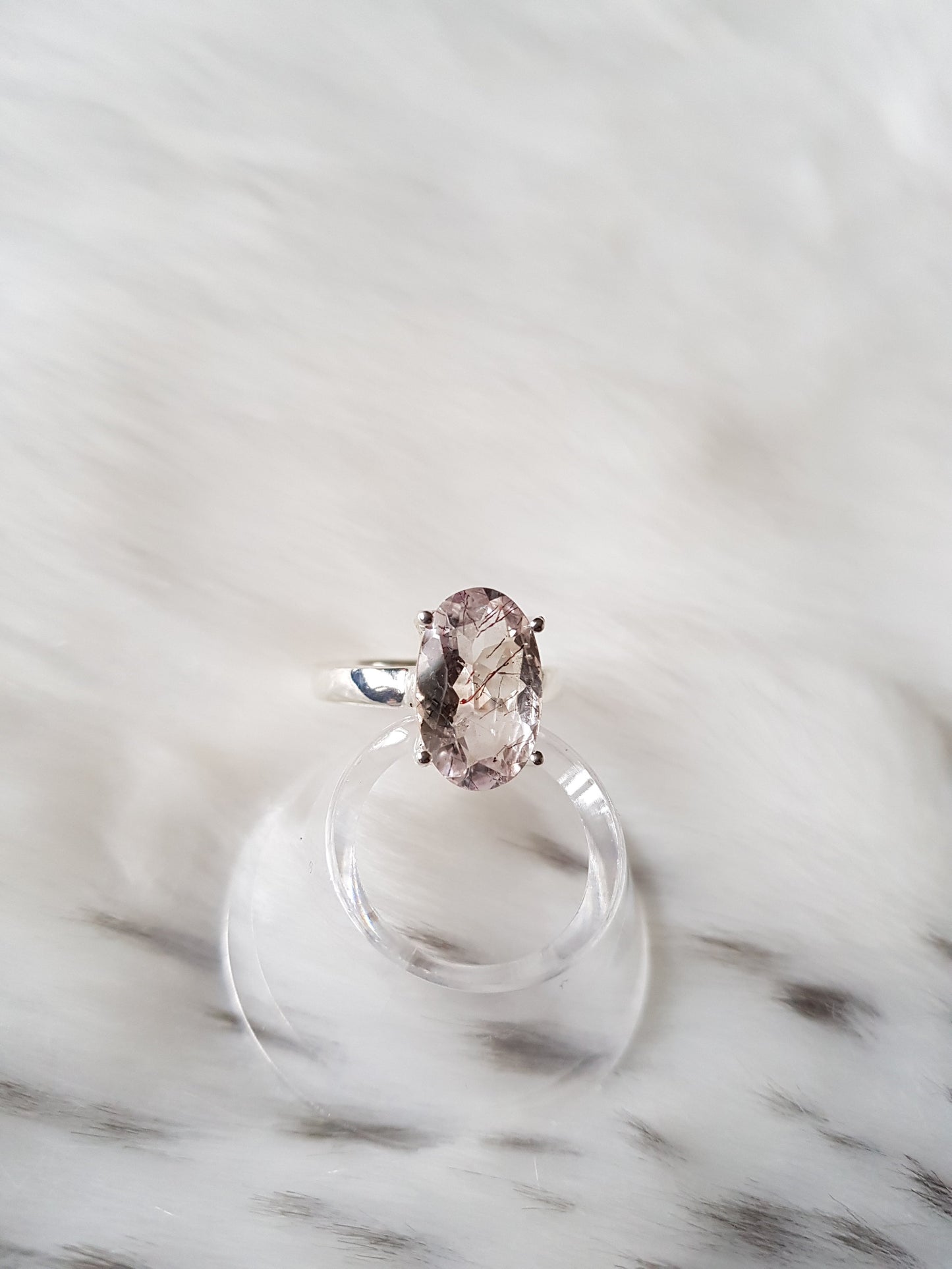 Cacoxenite Halo Ring