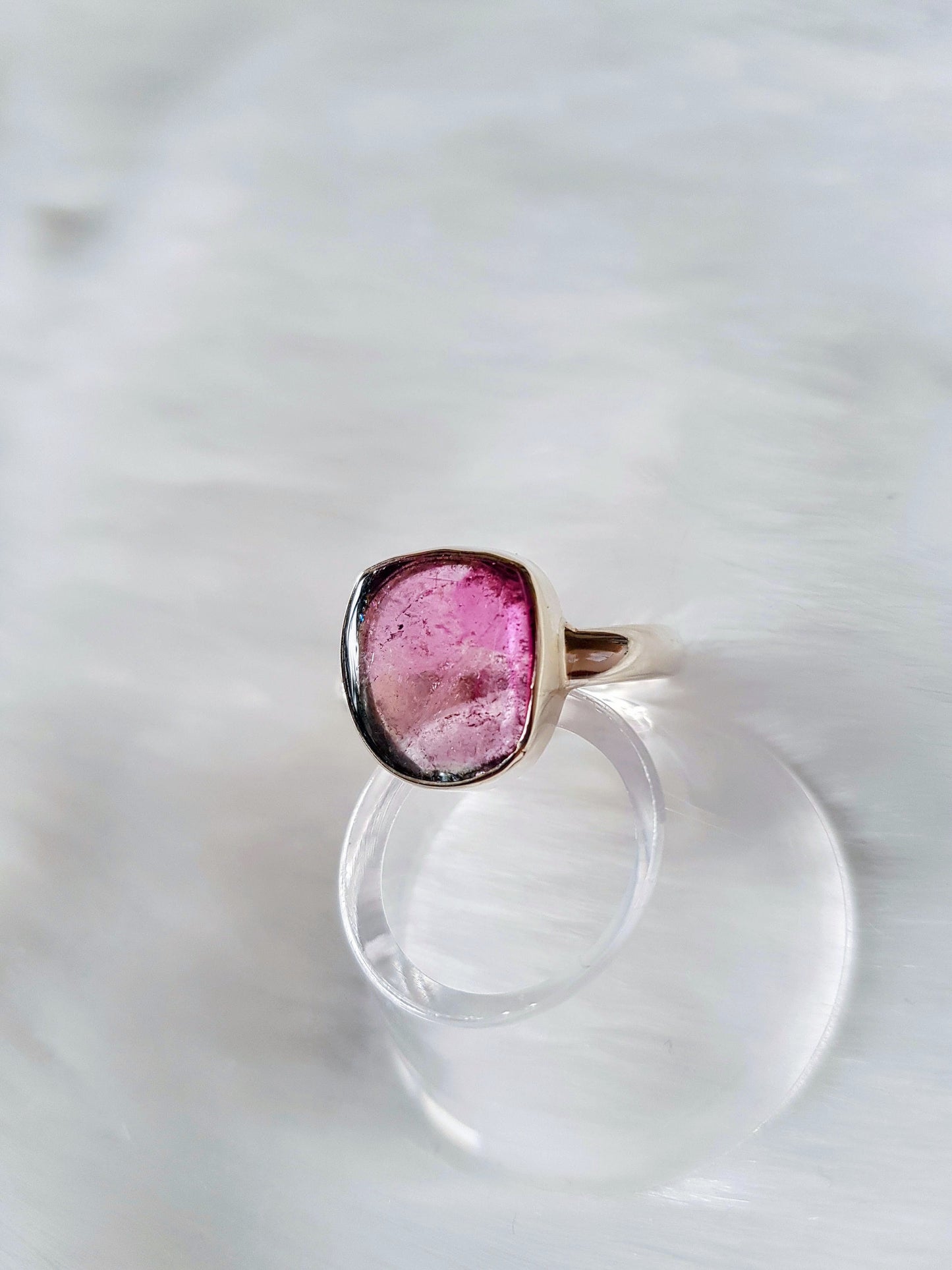 Tourmaline Neptune Ring