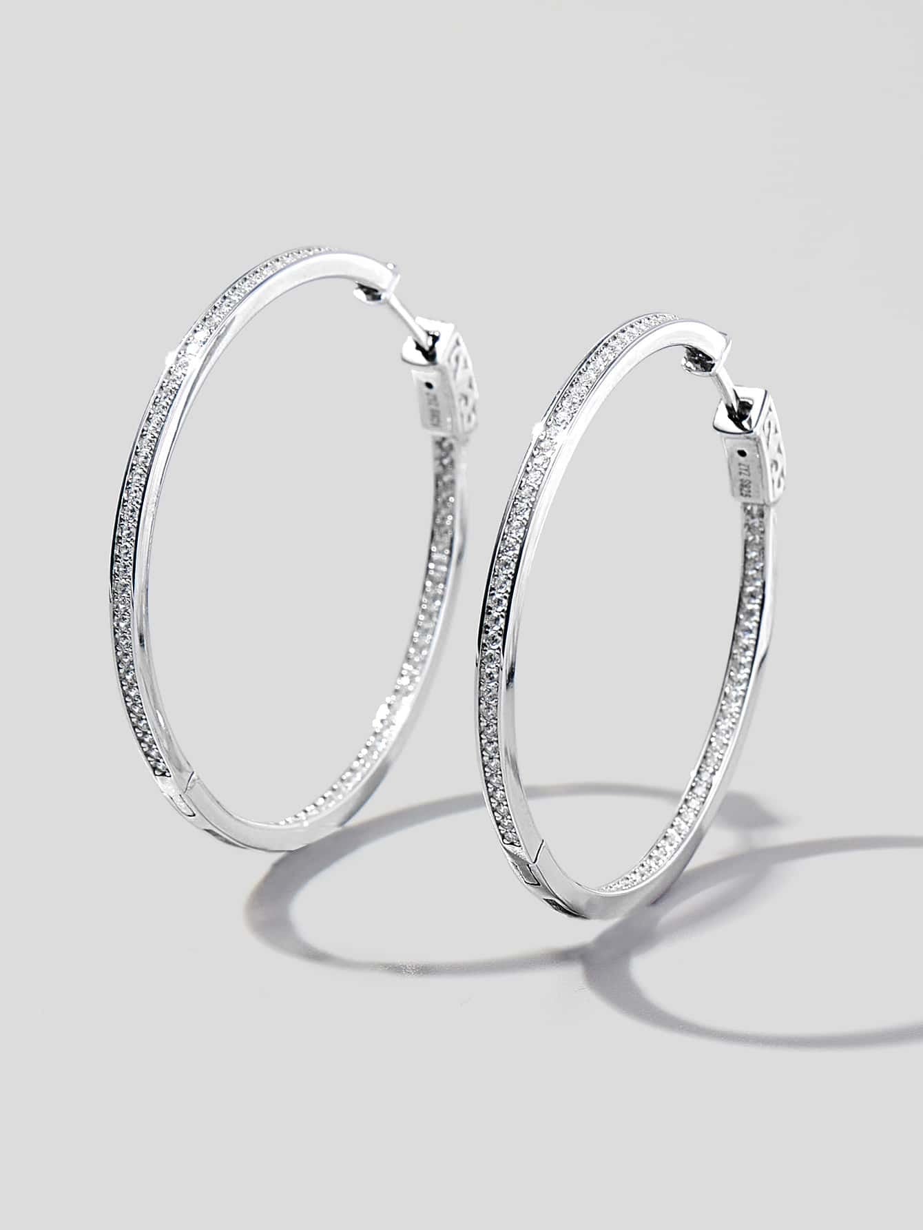 925 Sterling SIlver Hoop Earrings