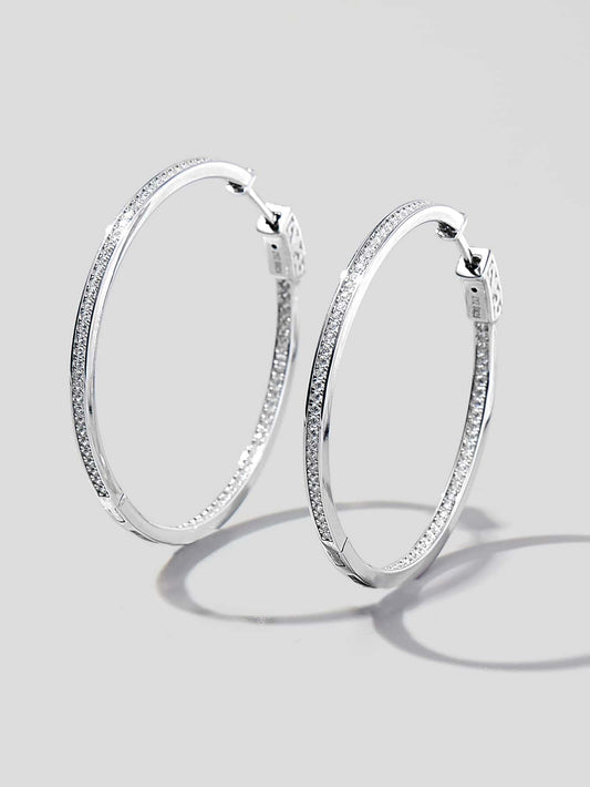 925 Sterling SIlver Hoop Earrings